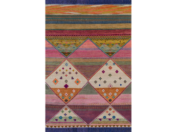 PATANG LES-1153 Antique White/Shale - Rectangular handmade wool rug by Jaipur Rugs - view 2